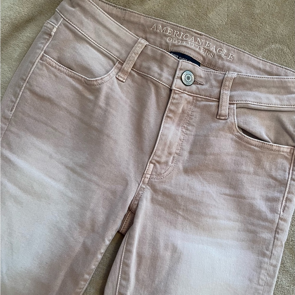 American Eagle Short Size US 4 360 Super Stretch Hi-Rise Jegging